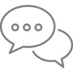Chat Bubble SVG Icon
